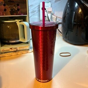 Dunkin metal tumbler